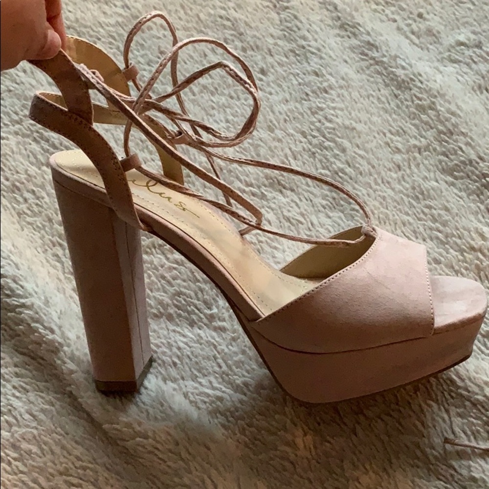 Ankle Wrap Pumps